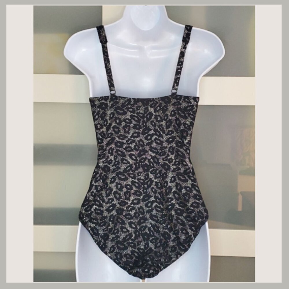 Nitpick Leopard One Piece Swimsuit Size Small - Picture 6 of 10